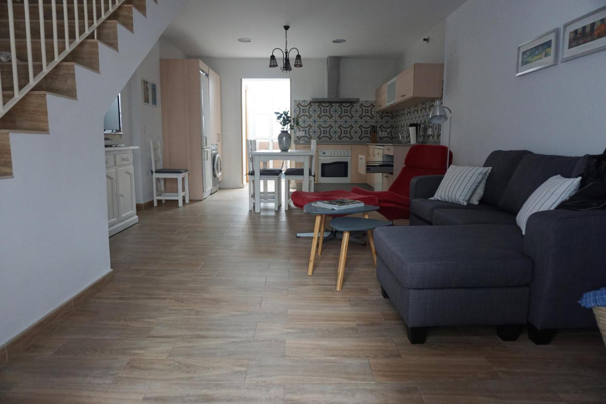 Adosado En Playa De La Barrosa, Casa Carlota Appartement Chiclana de la Frontera Buitenkant foto